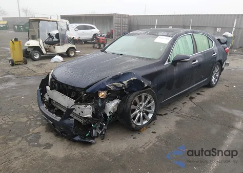 2012 Lexus Ls 460 из США, поврежденный, VIN JTHBL5EFXC5111722